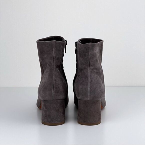 VINCE. Ridley Suede Grey Boots Booties 8.5 - Picture 10 of 15